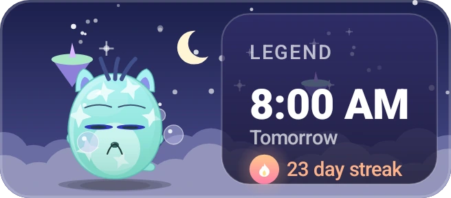 Medium Nimi widget with next alarm and streak